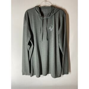 Anetik Ultralight Outdoor Hoodie Men's 2X Green UPF 30+ Performance Hiking NEW